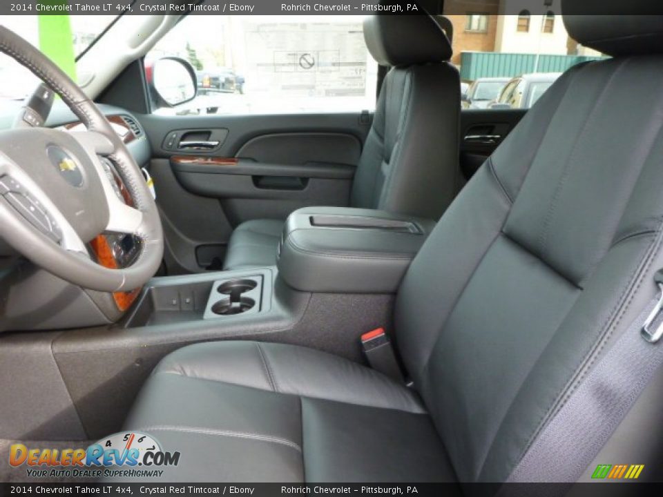 2014 Chevrolet Tahoe LT 4x4 Crystal Red Tintcoat / Ebony Photo #10
