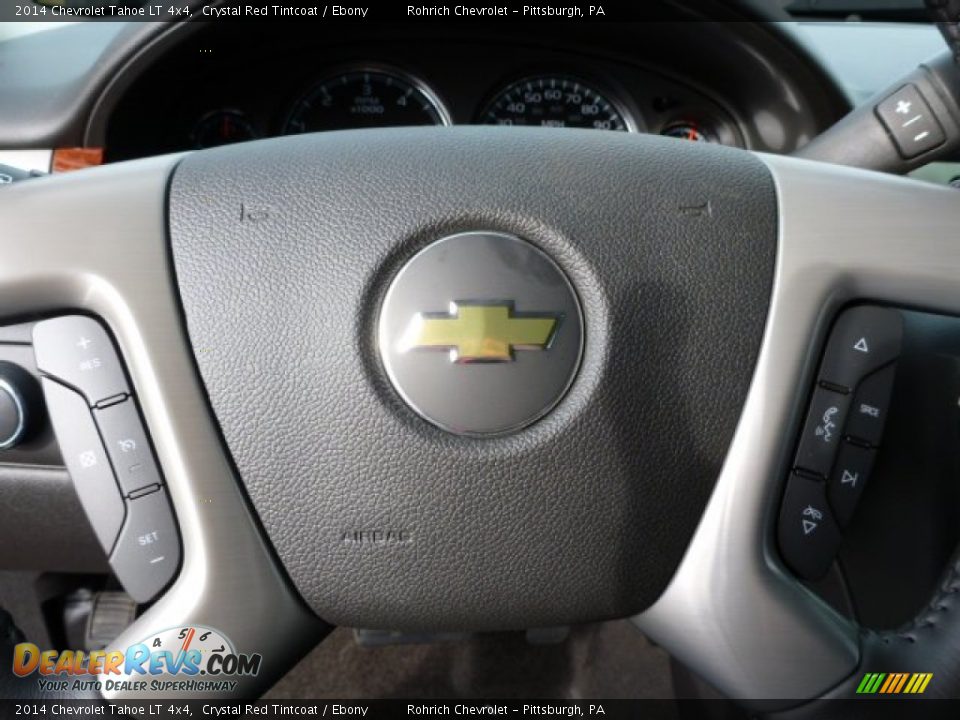 2014 Chevrolet Tahoe LT 4x4 Crystal Red Tintcoat / Ebony Photo #15