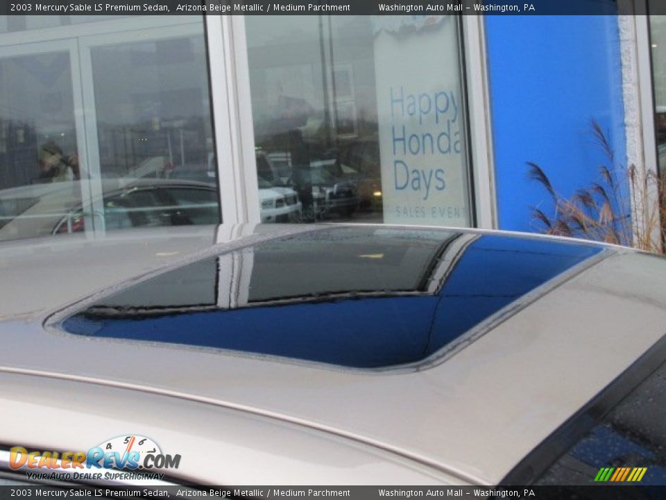 2003 Mercury Sable LS Premium Sedan Arizona Beige Metallic / Medium Parchment Photo #3