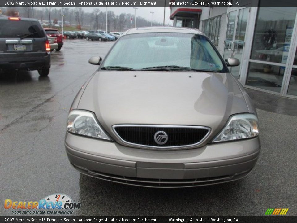 2003 Mercury Sable LS Premium Sedan Arizona Beige Metallic / Medium Parchment Photo #4