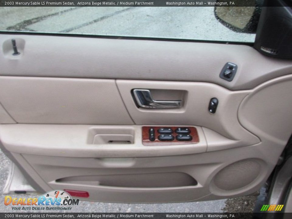 2003 Mercury Sable LS Premium Sedan Arizona Beige Metallic / Medium Parchment Photo #13