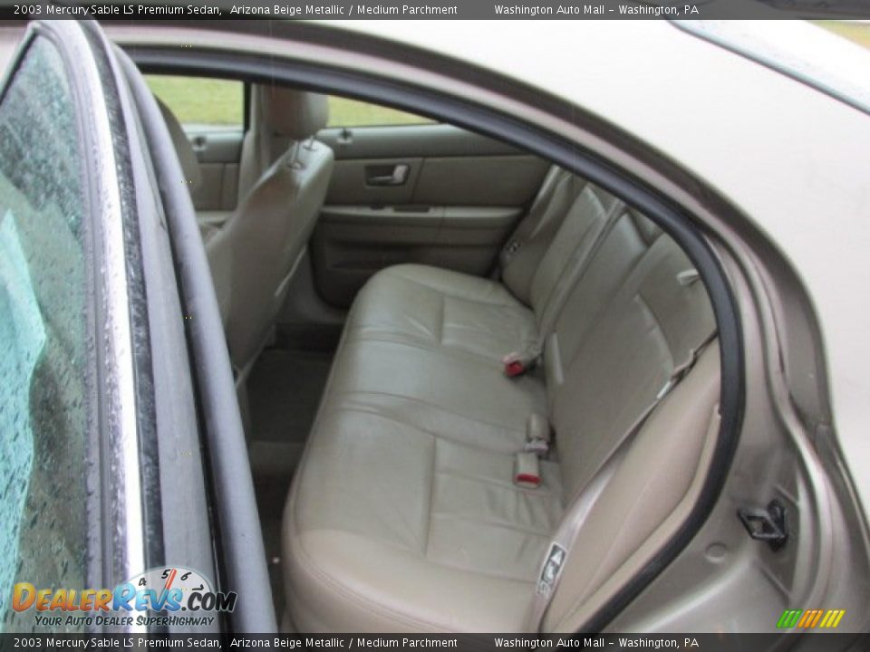 2003 Mercury Sable LS Premium Sedan Arizona Beige Metallic / Medium Parchment Photo #17