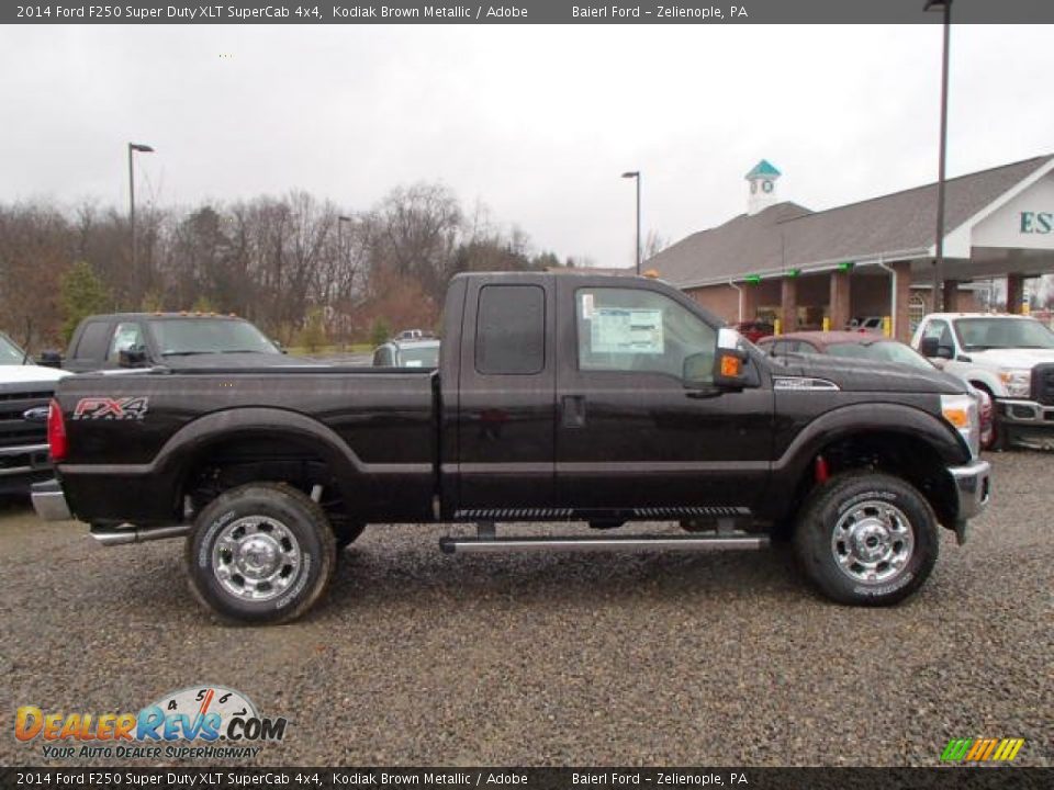 2014 Ford F250 Super Duty XLT SuperCab 4x4 Kodiak Brown Metallic / Adobe Photo #1