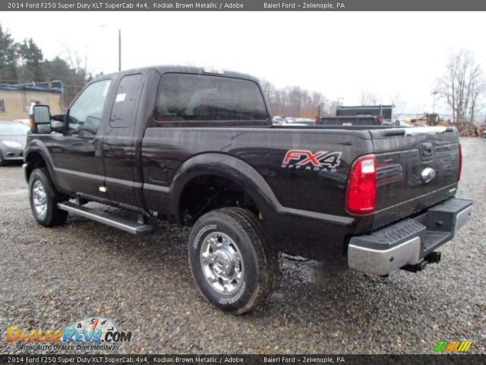 2014 Ford F250 Super Duty XLT SuperCab 4x4 Kodiak Brown Metallic / Adobe Photo #6