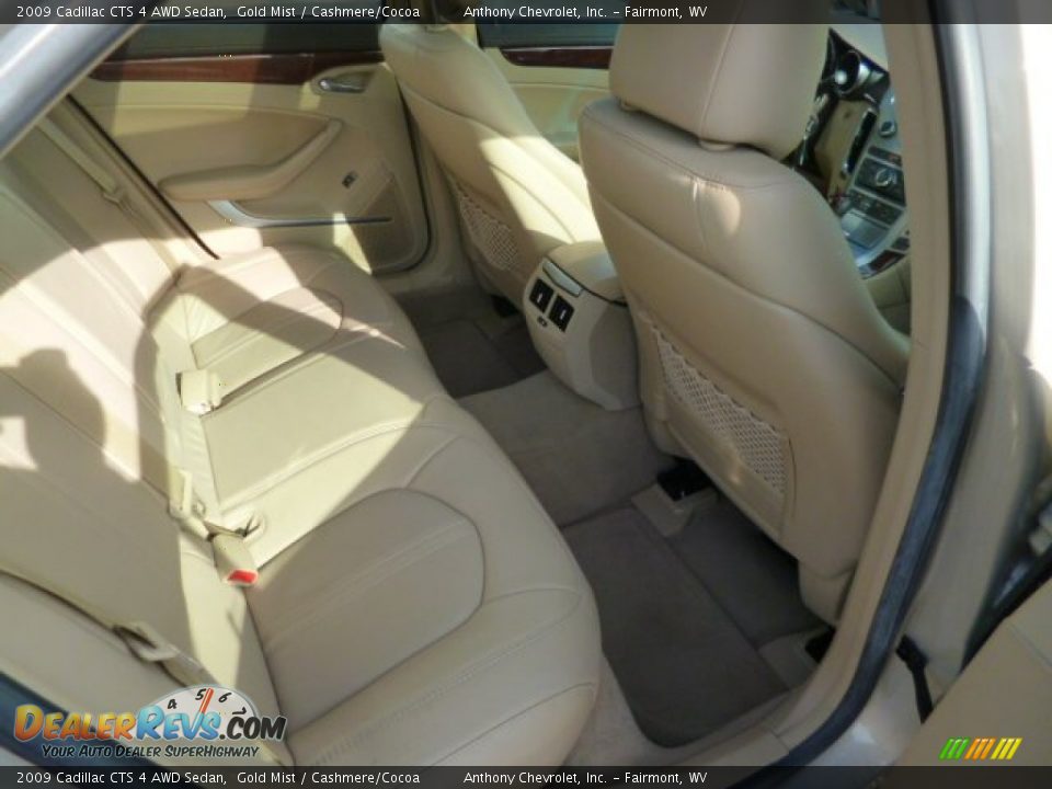 2009 Cadillac CTS 4 AWD Sedan Gold Mist / Cashmere/Cocoa Photo #12