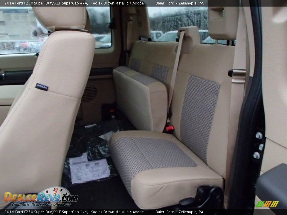 2014 Ford F250 Super Duty XLT SuperCab 4x4 Kodiak Brown Metallic / Adobe Photo #12