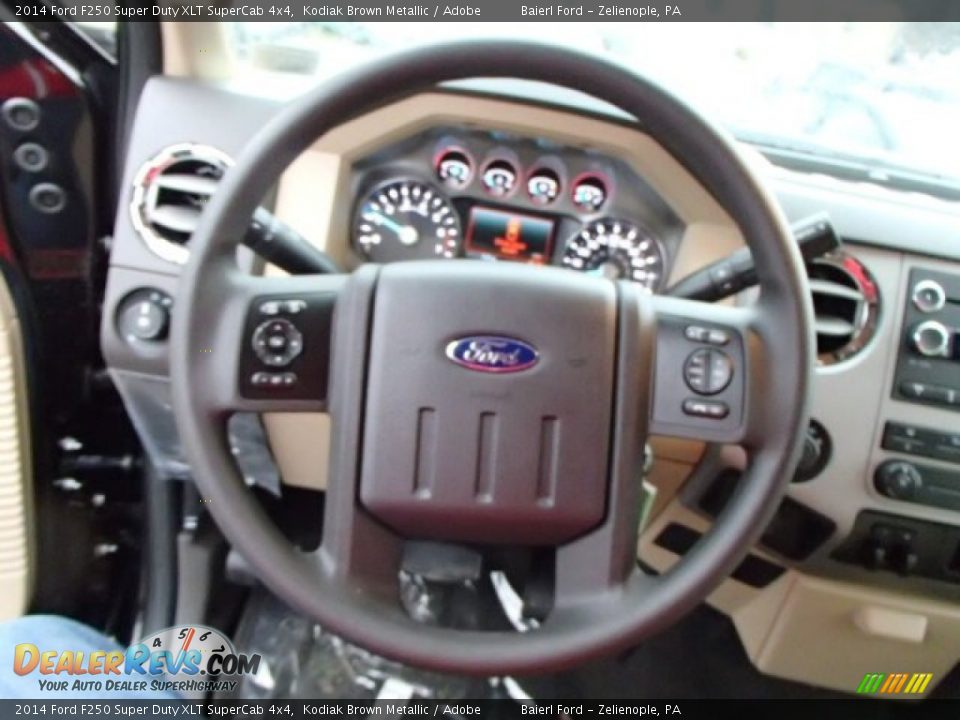 2014 Ford F250 Super Duty XLT SuperCab 4x4 Kodiak Brown Metallic / Adobe Photo #18