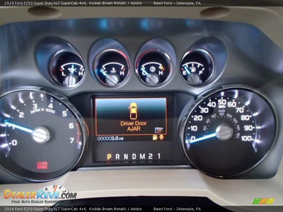 2014 Ford F250 Super Duty XLT SuperCab 4x4 Kodiak Brown Metallic / Adobe Photo #19