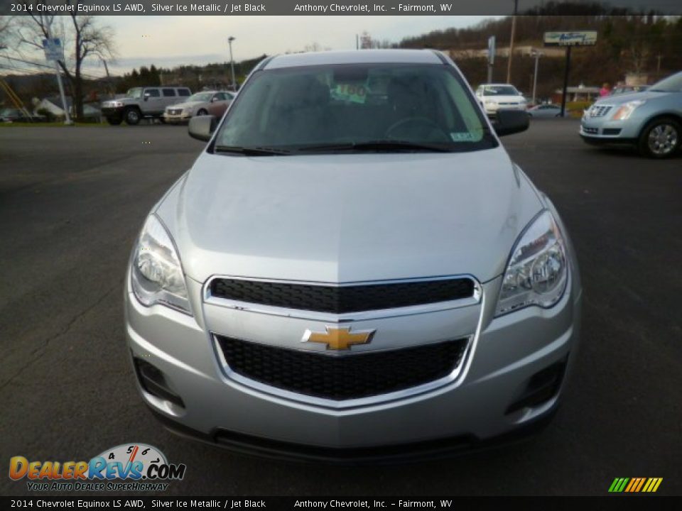 2014 Chevrolet Equinox LS AWD Silver Ice Metallic / Jet Black Photo #2