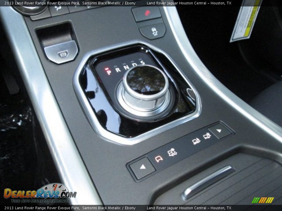 2013 Land Rover Range Rover Evoque Pure Santorini Black Metallic / Ebony Photo #19