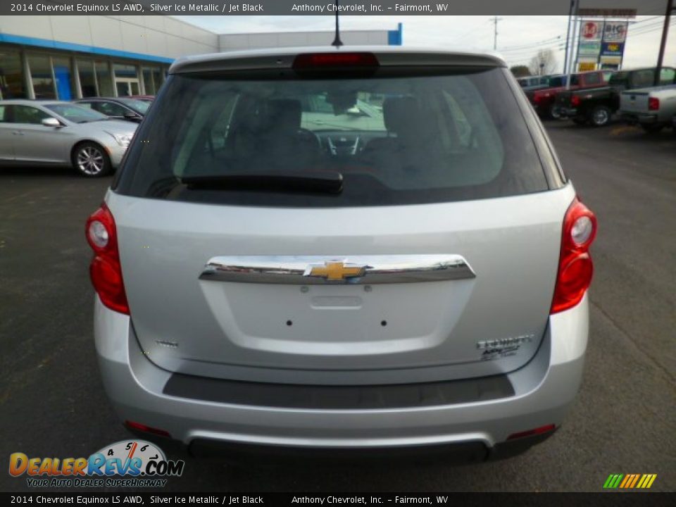 2014 Chevrolet Equinox LS AWD Silver Ice Metallic / Jet Black Photo #6