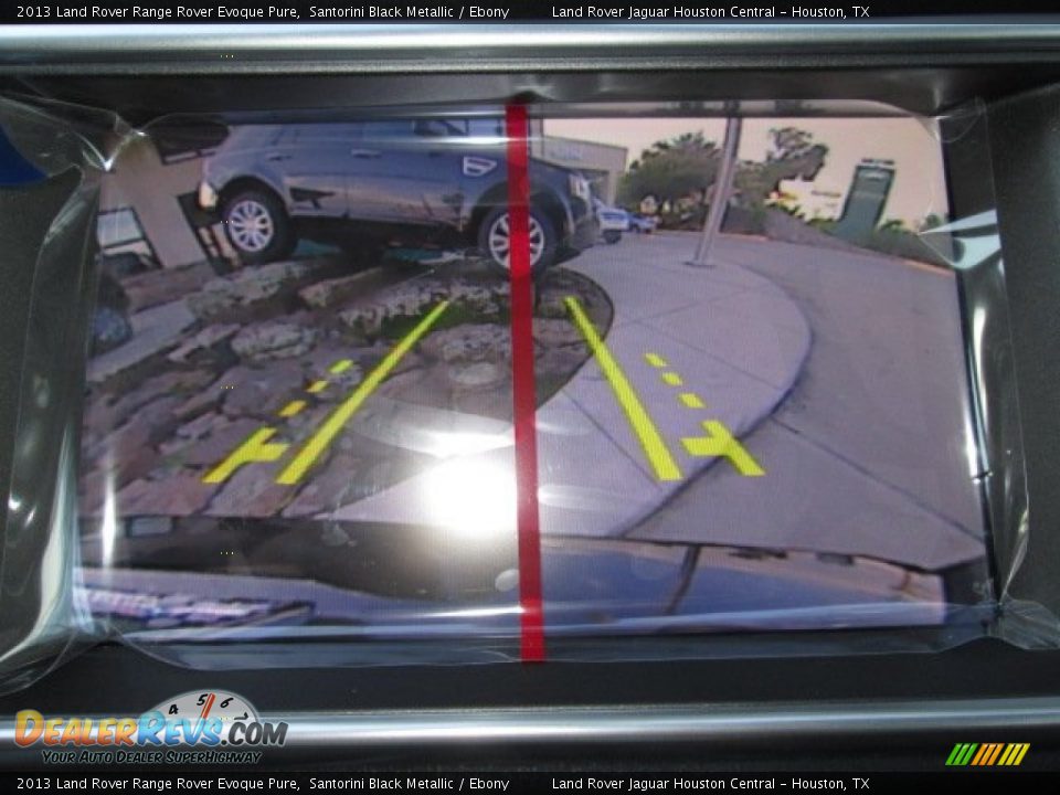 2013 Land Rover Range Rover Evoque Pure Santorini Black Metallic / Ebony Photo #20