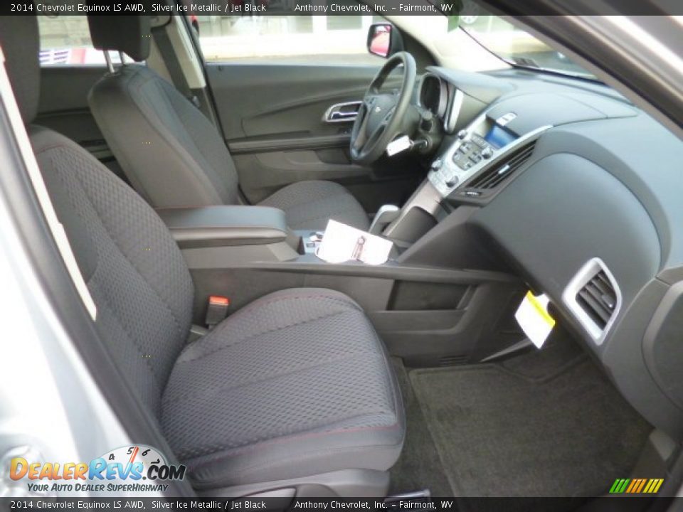 2014 Chevrolet Equinox LS AWD Silver Ice Metallic / Jet Black Photo #10