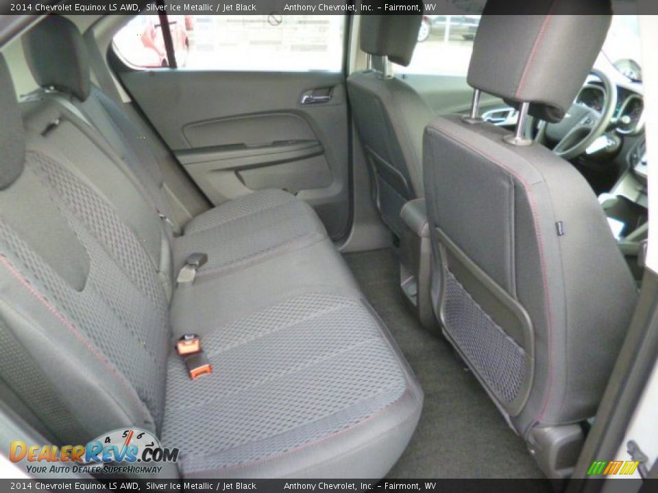 2014 Chevrolet Equinox LS AWD Silver Ice Metallic / Jet Black Photo #11