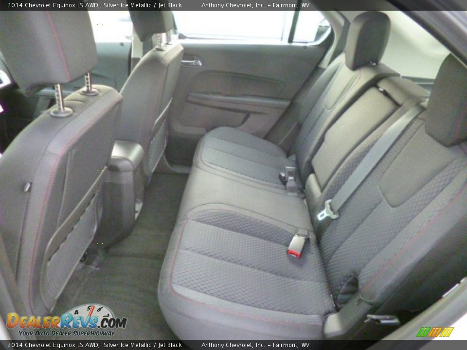 2014 Chevrolet Equinox LS AWD Silver Ice Metallic / Jet Black Photo #13