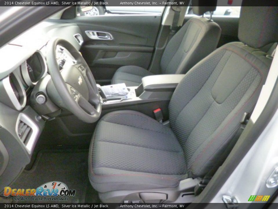 2014 Chevrolet Equinox LS AWD Silver Ice Metallic / Jet Black Photo #15