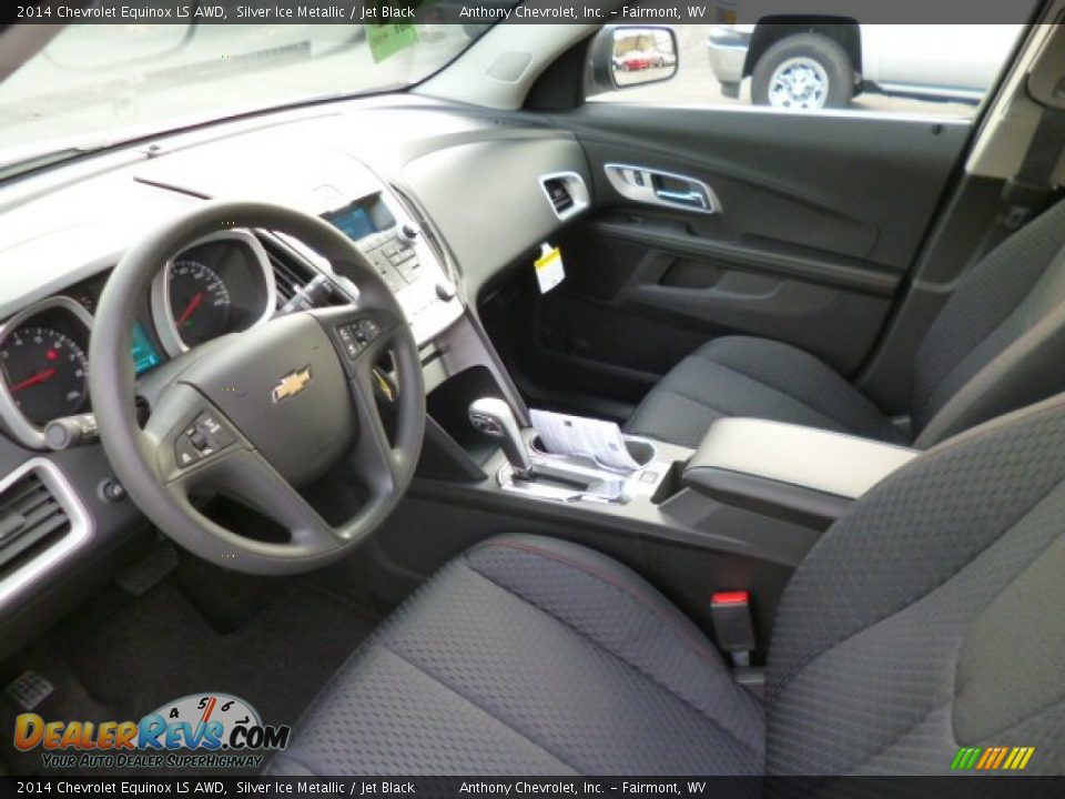 2014 Chevrolet Equinox LS AWD Silver Ice Metallic / Jet Black Photo #16