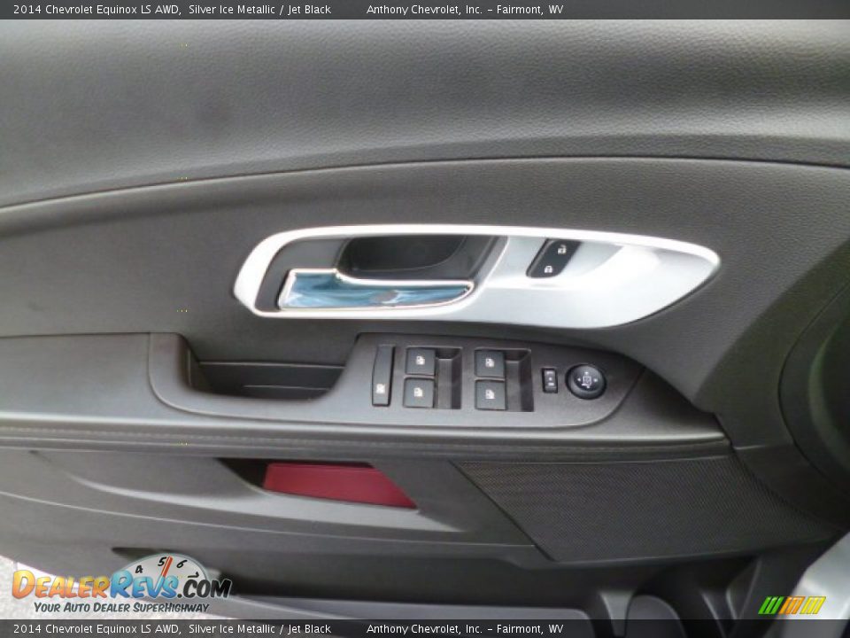2014 Chevrolet Equinox LS AWD Silver Ice Metallic / Jet Black Photo #17