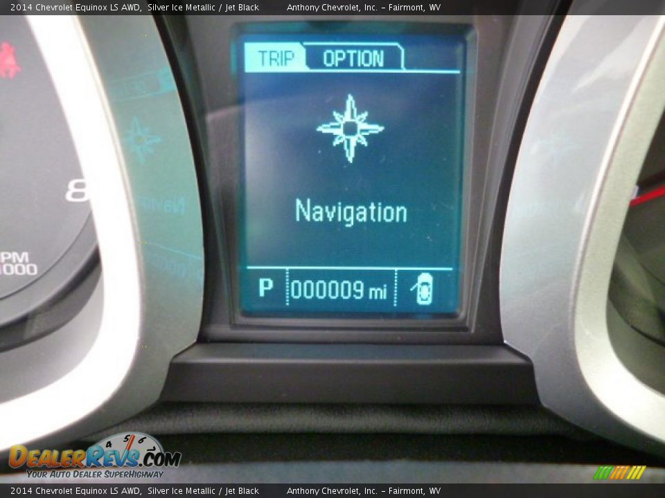 2014 Chevrolet Equinox LS AWD Silver Ice Metallic / Jet Black Photo #20