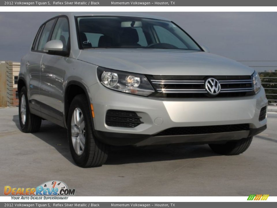 2012 Volkswagen Tiguan S Reflex Silver Metallic / Black Photo #1