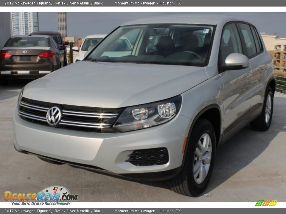 2012 Volkswagen Tiguan S Reflex Silver Metallic / Black Photo #3