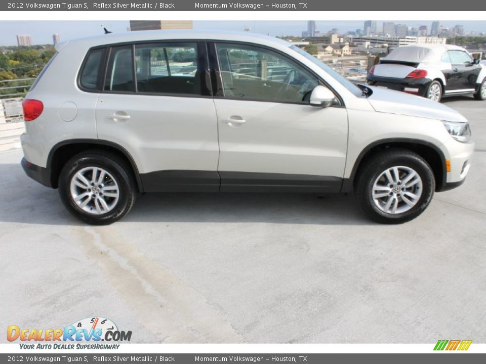 2012 Volkswagen Tiguan S Reflex Silver Metallic / Black Photo #11