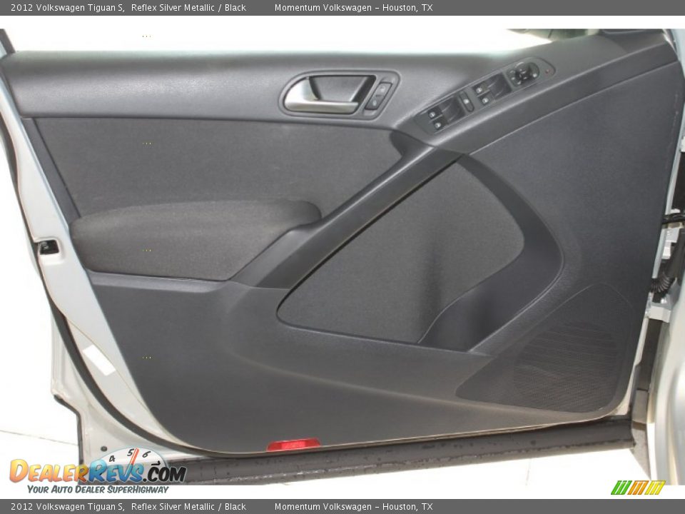 2012 Volkswagen Tiguan S Reflex Silver Metallic / Black Photo #13
