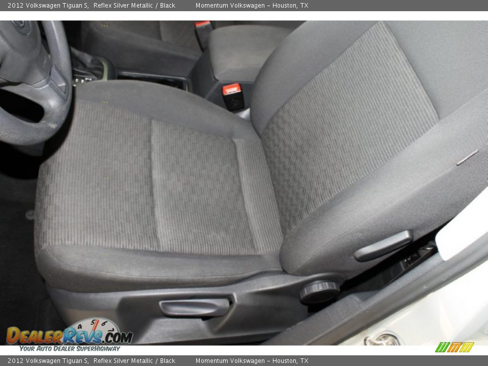 2012 Volkswagen Tiguan S Reflex Silver Metallic / Black Photo #14