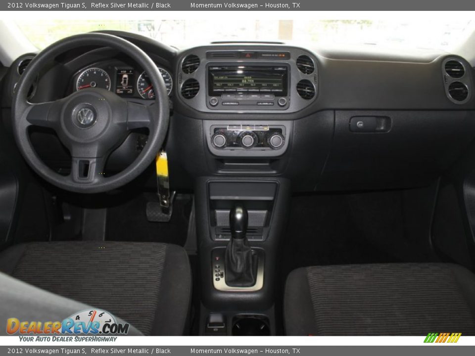 2012 Volkswagen Tiguan S Reflex Silver Metallic / Black Photo #24
