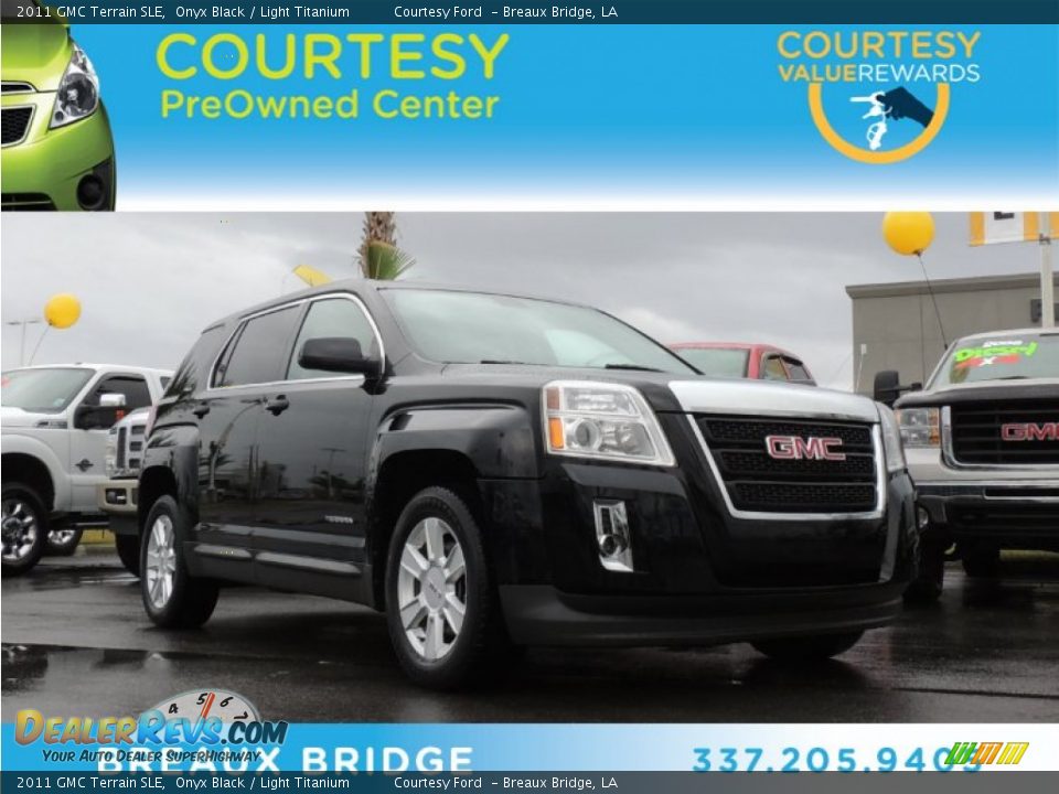 2011 GMC Terrain SLE Onyx Black / Light Titanium Photo #1