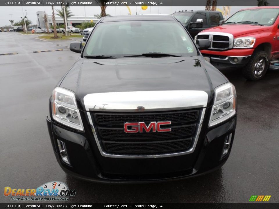2011 GMC Terrain SLE Onyx Black / Light Titanium Photo #2