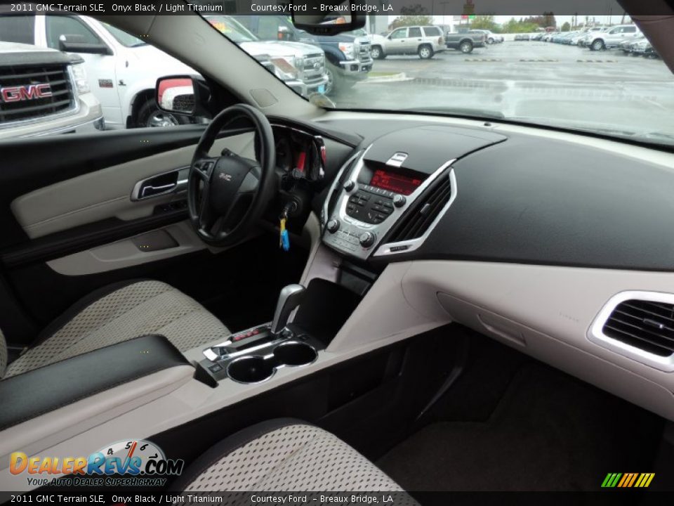 2011 GMC Terrain SLE Onyx Black / Light Titanium Photo #6