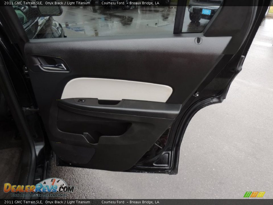 2011 GMC Terrain SLE Onyx Black / Light Titanium Photo #9