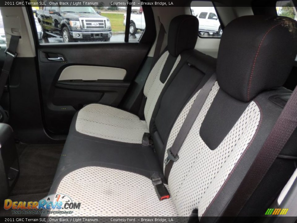 2011 GMC Terrain SLE Onyx Black / Light Titanium Photo #10
