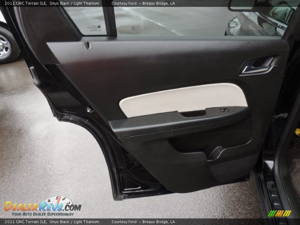 2011 GMC Terrain SLE Onyx Black / Light Titanium Photo #11