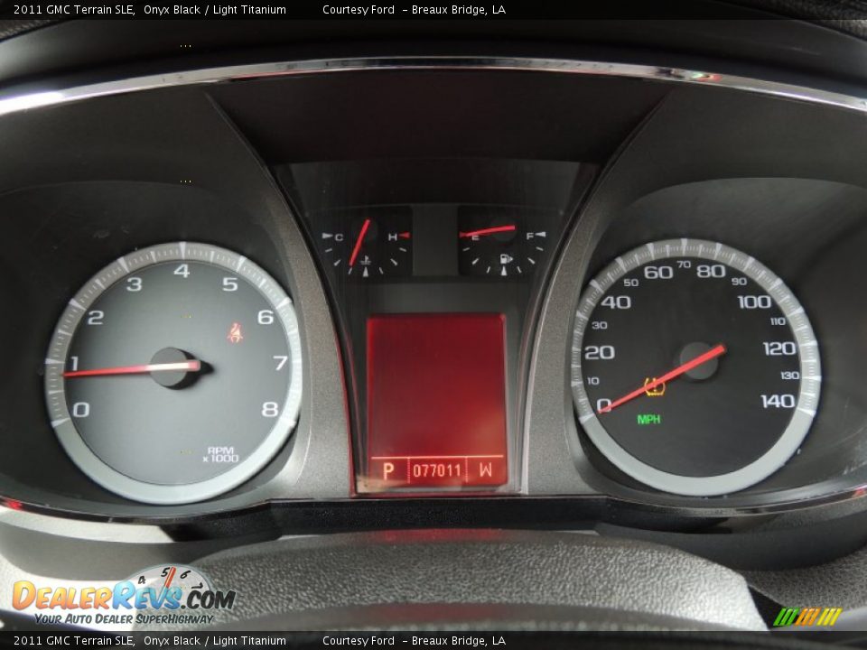 2011 GMC Terrain SLE Onyx Black / Light Titanium Photo #15