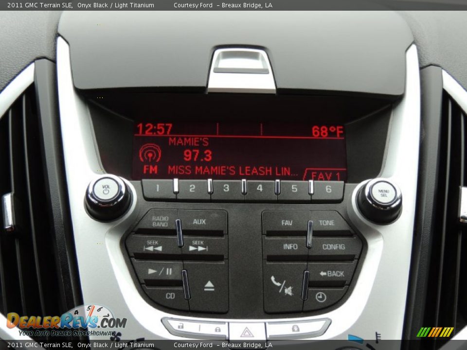 2011 GMC Terrain SLE Onyx Black / Light Titanium Photo #18