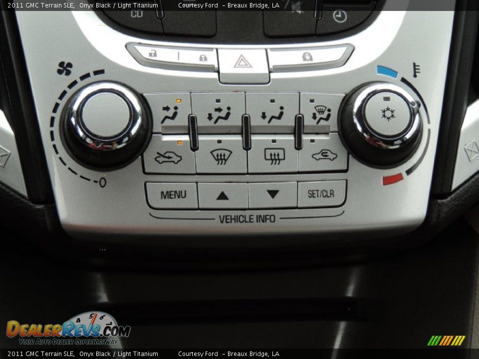2011 GMC Terrain SLE Onyx Black / Light Titanium Photo #19