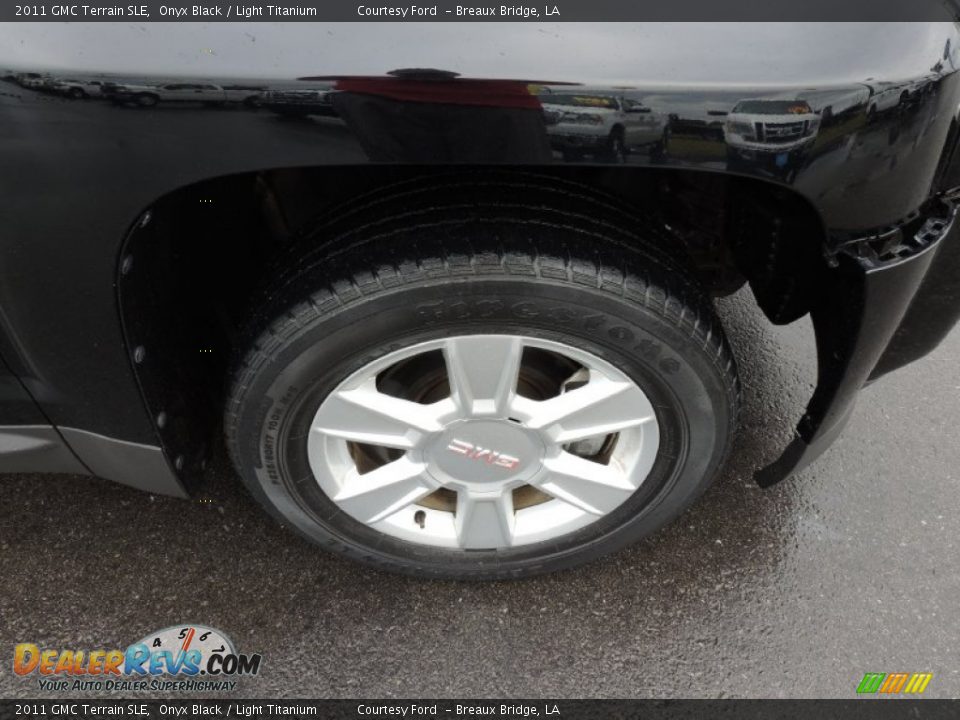2011 GMC Terrain SLE Onyx Black / Light Titanium Photo #24