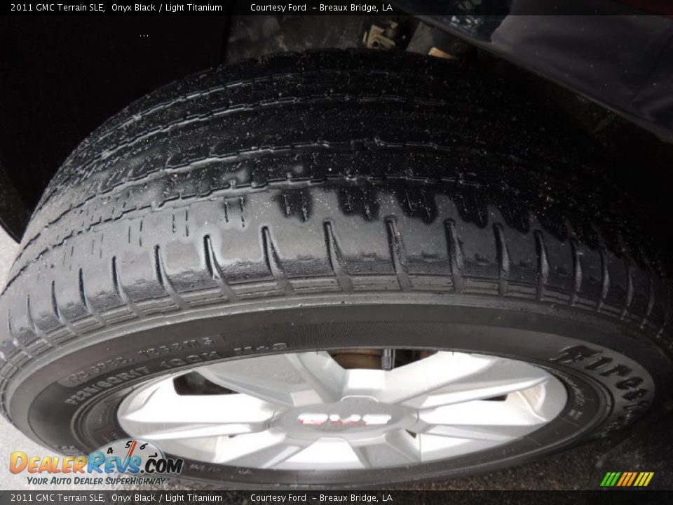 2011 GMC Terrain SLE Onyx Black / Light Titanium Photo #25