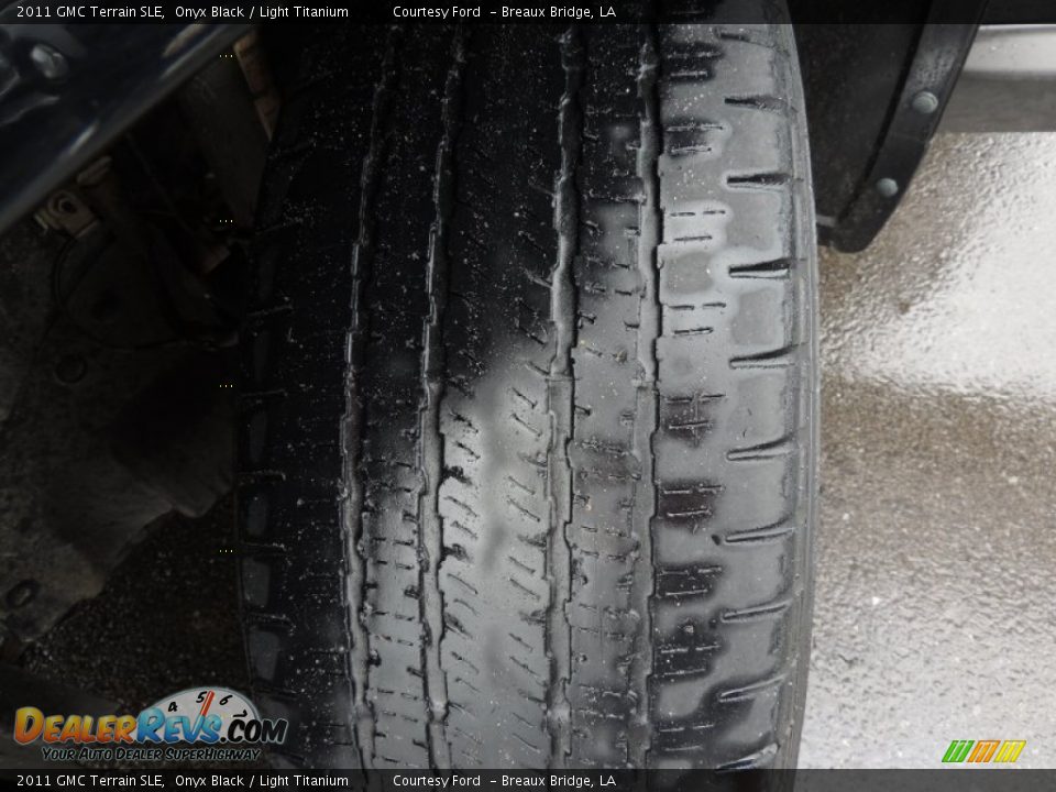 2011 GMC Terrain SLE Onyx Black / Light Titanium Photo #26