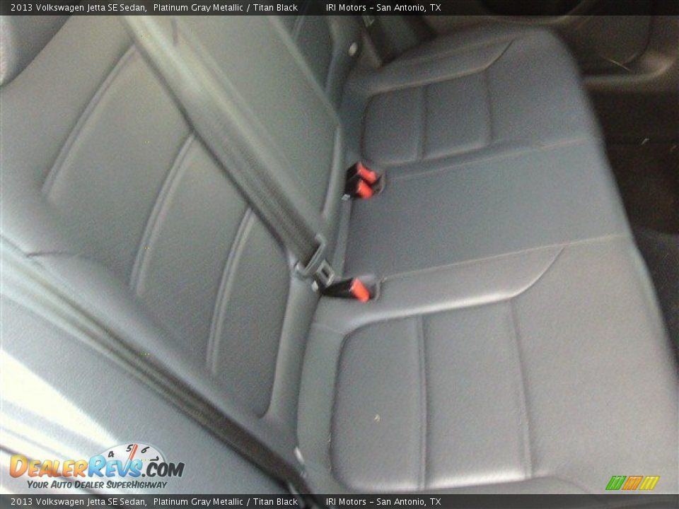 2013 Volkswagen Jetta SE Sedan Platinum Gray Metallic / Titan Black Photo #3