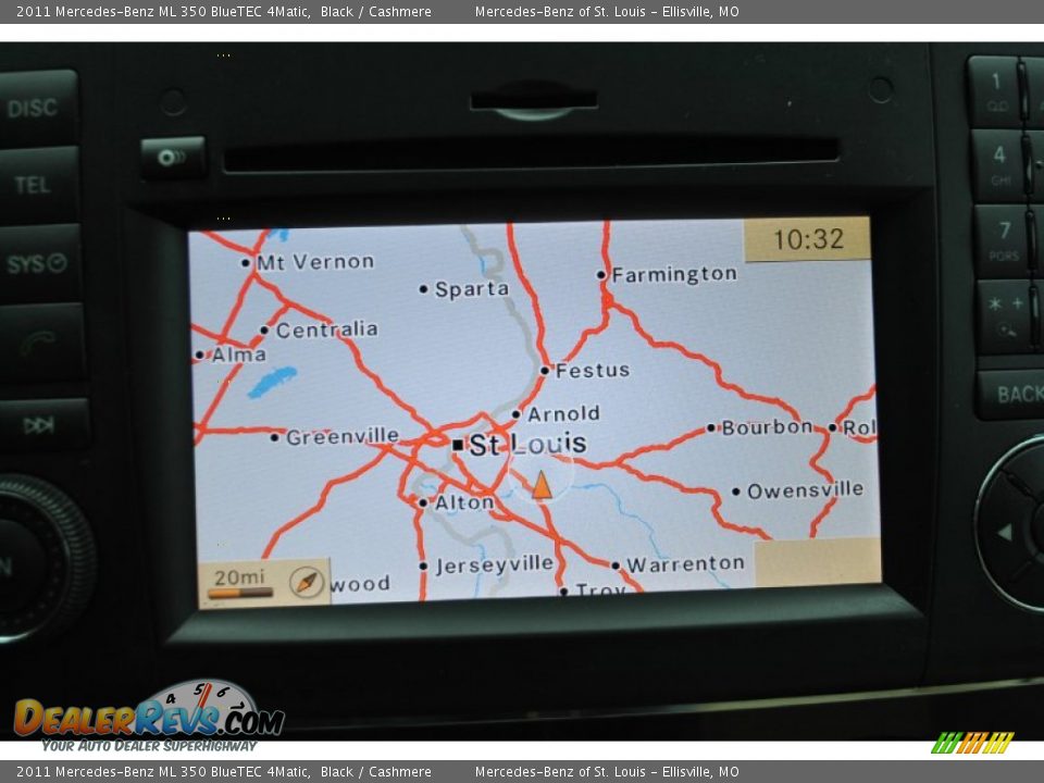 2011 Mercedes-Benz ML 350 BlueTEC 4Matic Black / Cashmere Photo #6