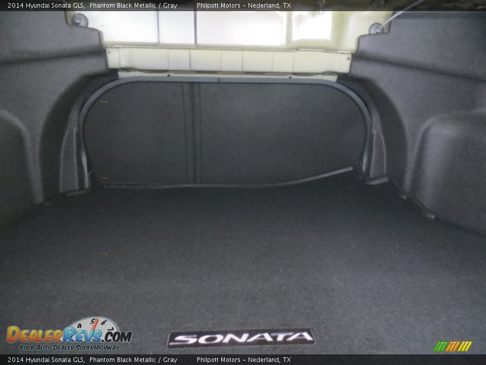 2014 Hyundai Sonata GLS Phantom Black Metallic / Gray Photo #18