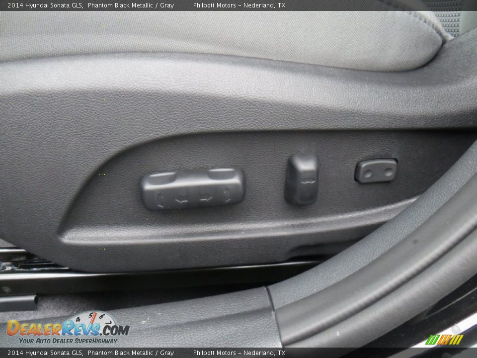 2014 Hyundai Sonata GLS Phantom Black Metallic / Gray Photo #21