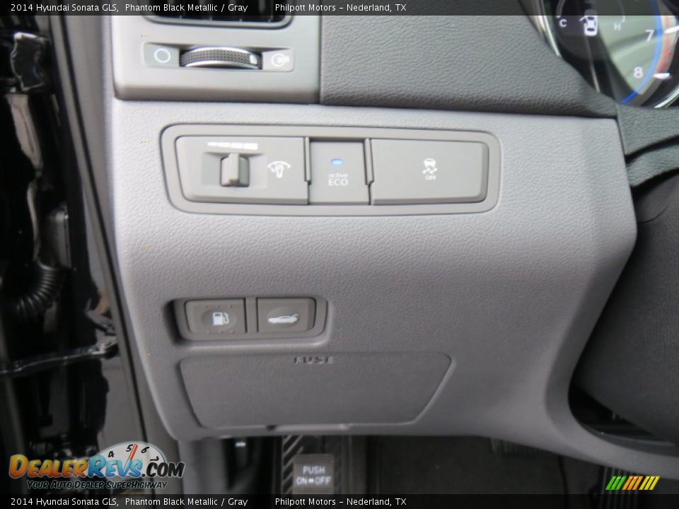 2014 Hyundai Sonata GLS Phantom Black Metallic / Gray Photo #28