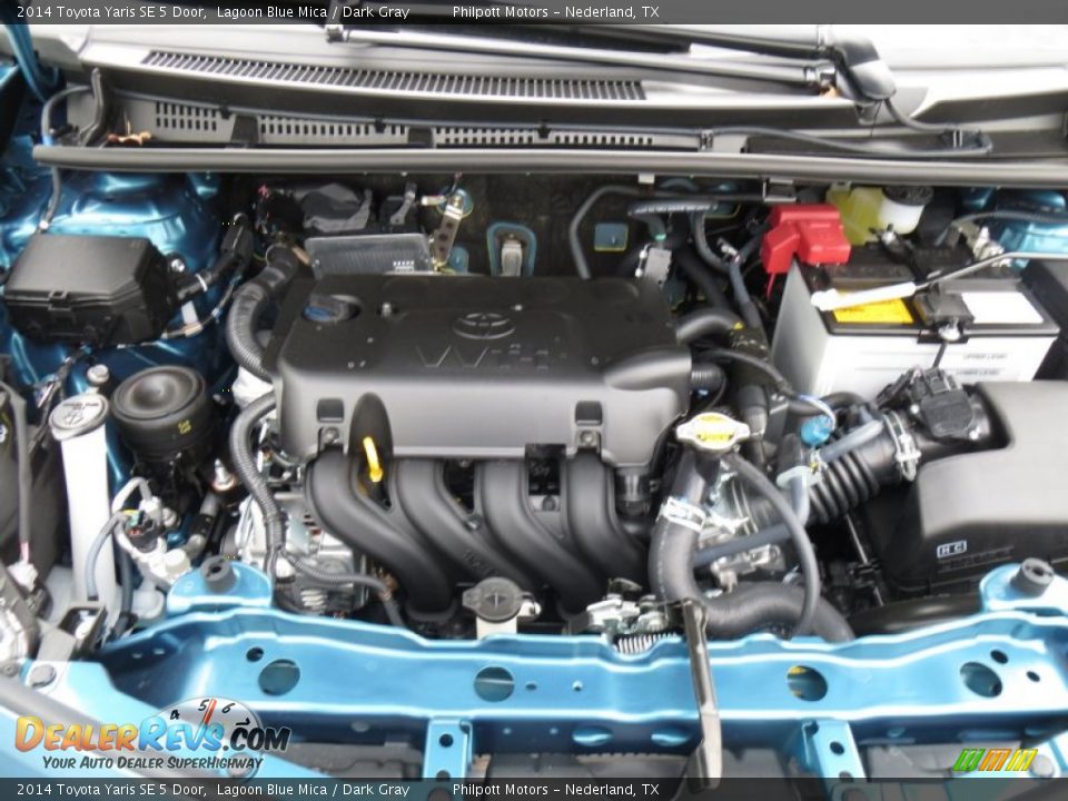 2014 Toyota Yaris SE 5 Door 1.5 Liter DOHC 16-Valve VVT-i 4 Cylinder Engine Photo #15