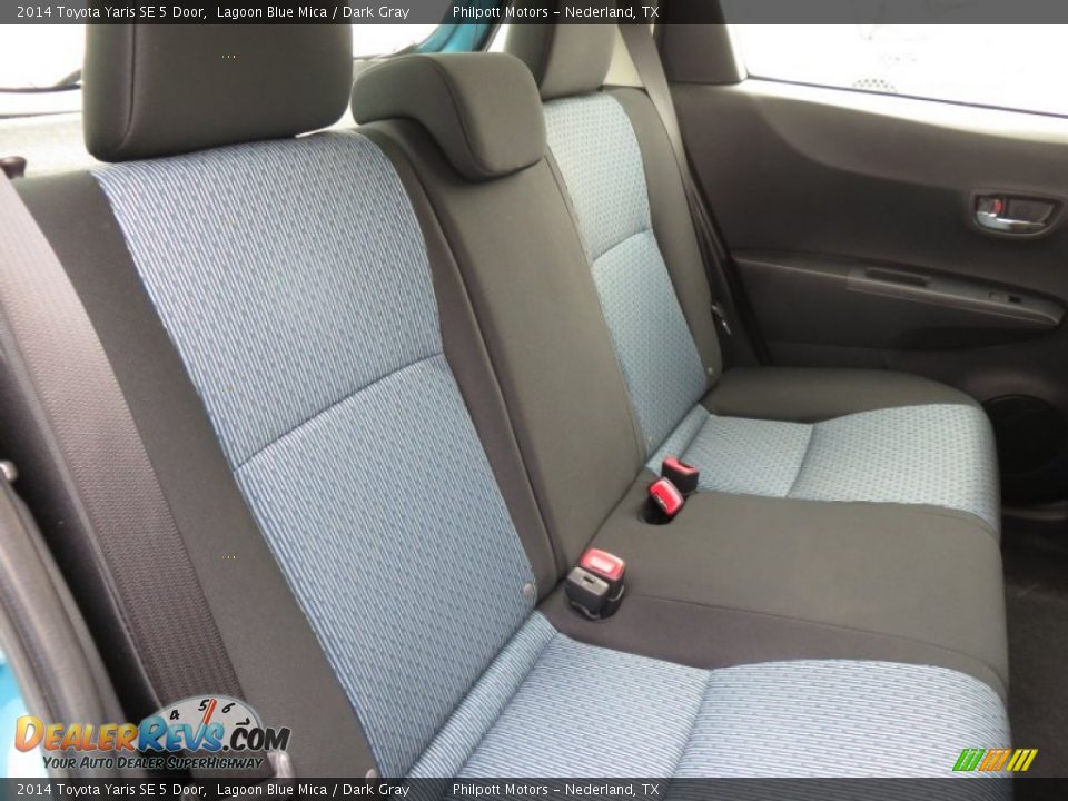 Rear Seat of 2014 Toyota Yaris SE 5 Door Photo #20