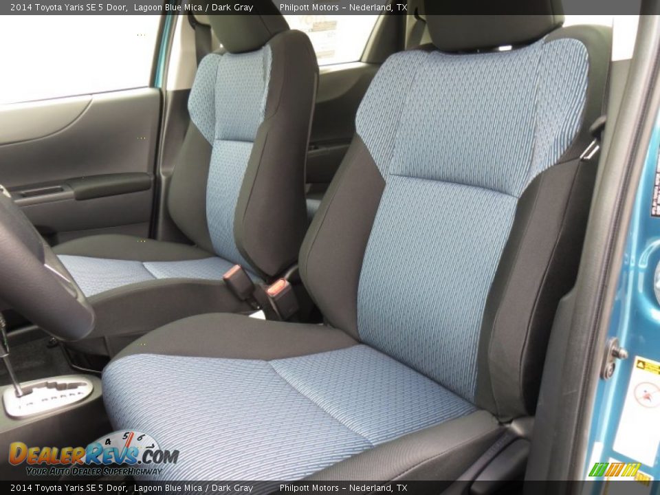 Front Seat of 2014 Toyota Yaris SE 5 Door Photo #26