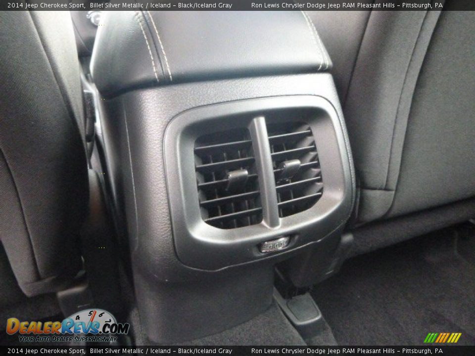 2014 Jeep Cherokee Sport Billet Silver Metallic / Iceland - Black/Iceland Gray Photo #13